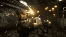 Resident Evil4 Remake GIF - Resident Evil4 Remake Parry - Discover & Share GIFs