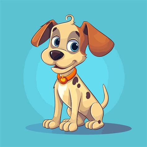 Premium Vector | Cute dog logo vector