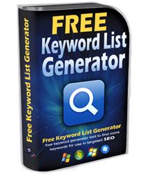 Free Keyword List Generator Software