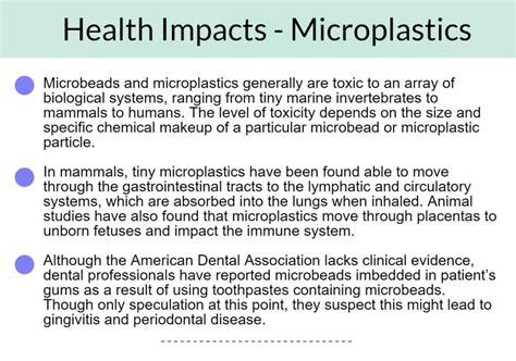 Microplastics in the Body - We live in a plastic world—literally ...