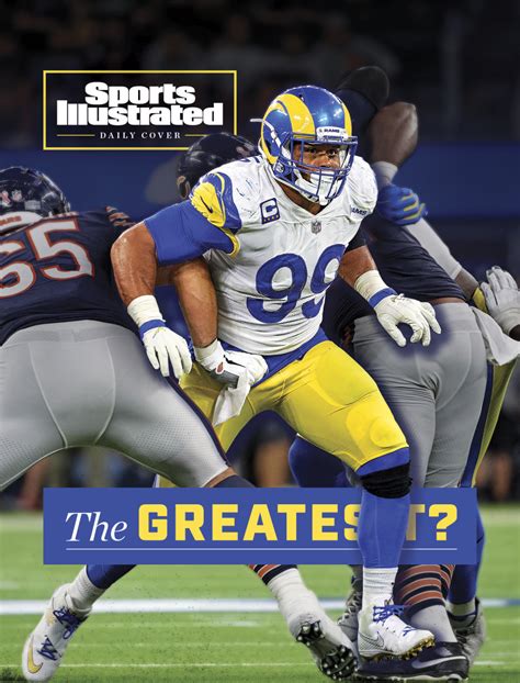 The case for the Rams’ Aaron Donald as the greatest defensive player of ...