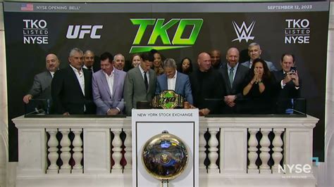 TKO Group Holdings, Inc. (NYSE: TKO) Rings The Opening Bell® - The ...