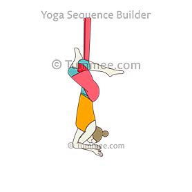 Inverted Eagle Pose (Inverted Garudasana) Preparatory-Poses | Tummee.com