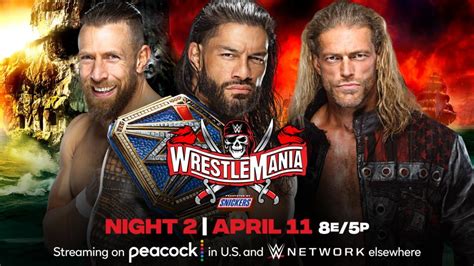 WWE WrestleMania 37 Results: Roman Reigns vs. Edge vs. Daniel Bryan ...