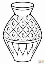Vase Coloring Page  Free Printable Coloring Pages sketch template