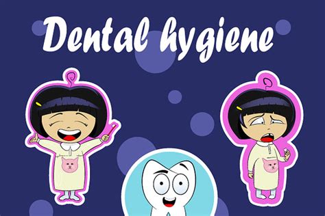 Cartoon dental hygiene concept | Custom-Designed Illustrations ...