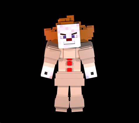 Pennywise 2017 - Minecraft Render by Rodri-14 on DeviantArt