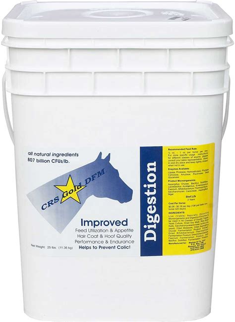 CRS Gold DFM Digestion Powder for Horses CRS Equine Gold - Probiotics | Digestive | Supplements | Eq