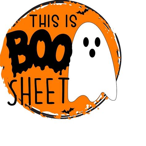 Halloween PNG instant download Boo Sheet - Inspire Uplift