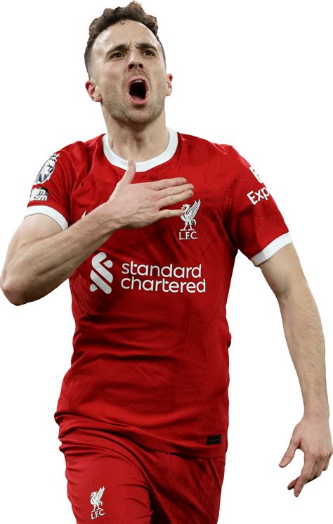 Diogo Jota Liverpool football render - FootyRenders