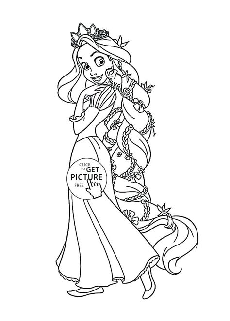 Pascal Tangled Coloring Pages at GetColorings.com | Free printable ...