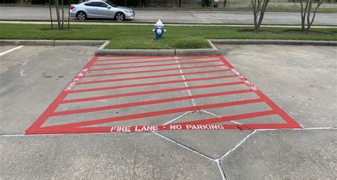 Professional Fire Lane Striping Services Near You | Request a Quote