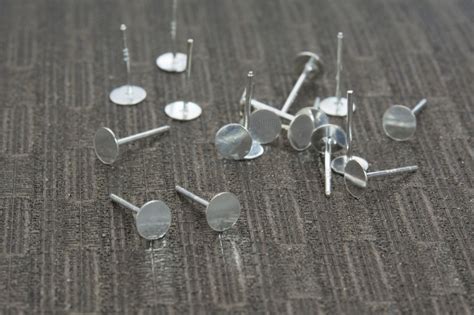 Sterling Silver Earrings Posts Post Earring Findings Sterling Silver ...