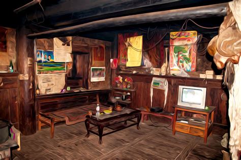 Inside Tibetan House Painting by Jeelan Clark