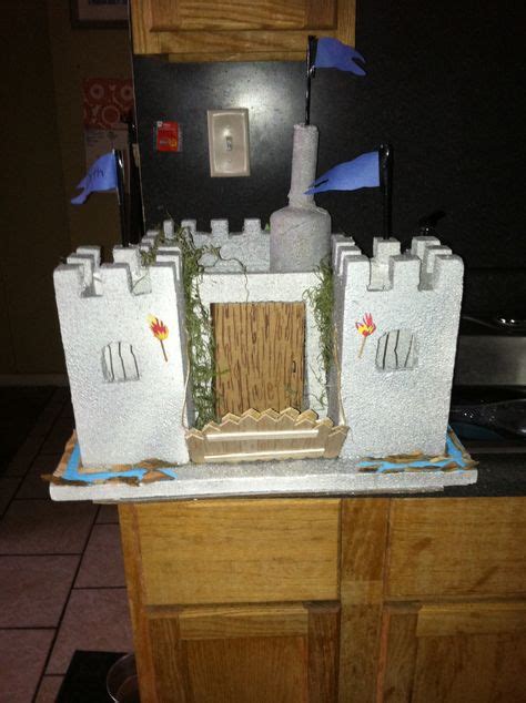 8 Best School Project images | Castle project, Cardboard castle, Castle school