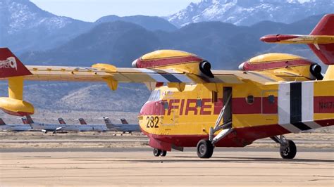 'Super Scoopers' take flight, wildfire aircraft training kicks off