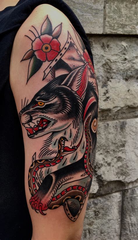 Russian silver fox by Clemens at Sanctum Tattoo, Stockholm : r/tattoos