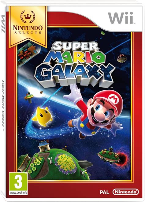 Nintendo Selects: Super Mario Galaxy (Nintendo Wii) : Amazon.co.uk: PC ...