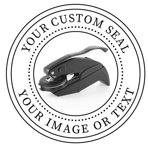 Buy Official Seal Embosser - Custom Official Seal Embosser Custom Notary Embosser Stamp, Book ...