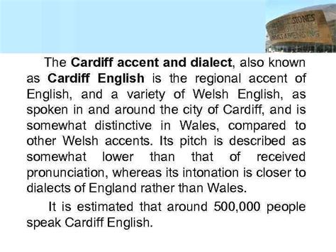 Welsh English Accent Wenglish refers to the