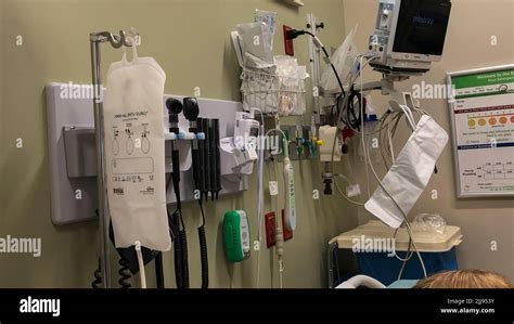 Hi tech medical equipment in a hospital ER room Stock Photo - Alamy