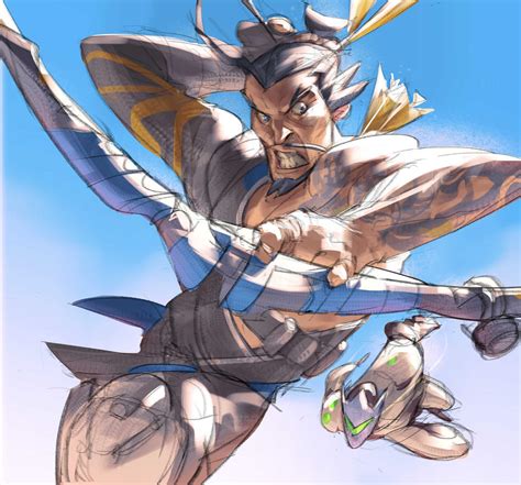 Hanzo and Genji! by Ramonn90 on DeviantArt