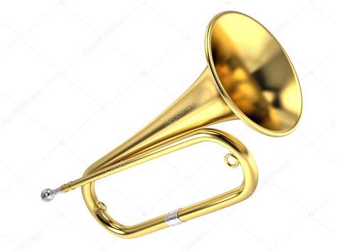 Bugle music instrument Stock Photo by ©Sashkin7 96021270