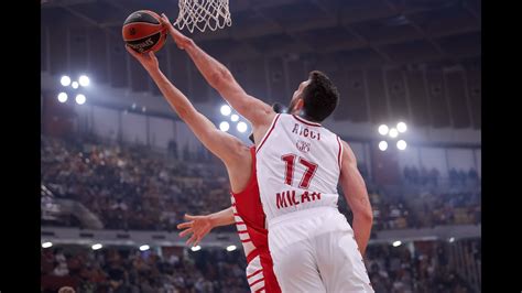 Olympiacos - Olimpia Milano Highlights - YouTube