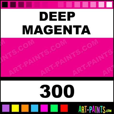 Deep Magenta Artist Acrylic Paints - 300 - Deep Magenta Paint, Deep ...