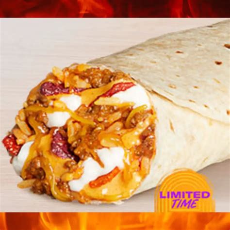 Taco Bell Volcano Burrito Review - Food Rankers