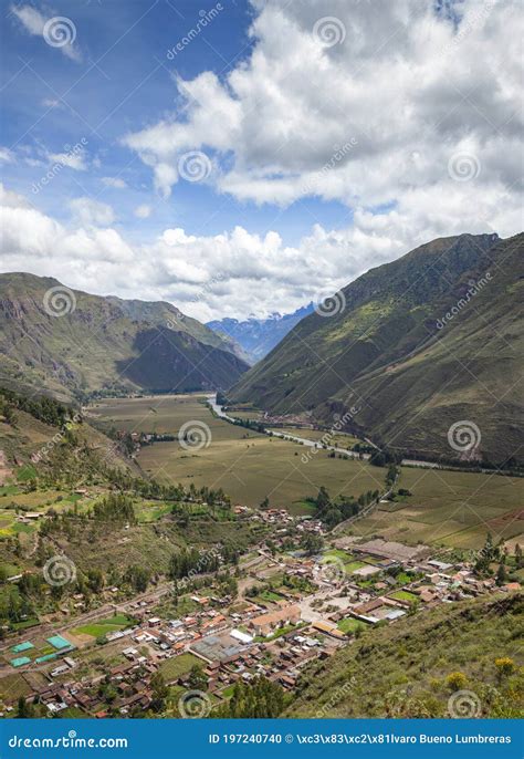 Viewpoint Over the Town of Taray Stock Photo - Image of humble ...