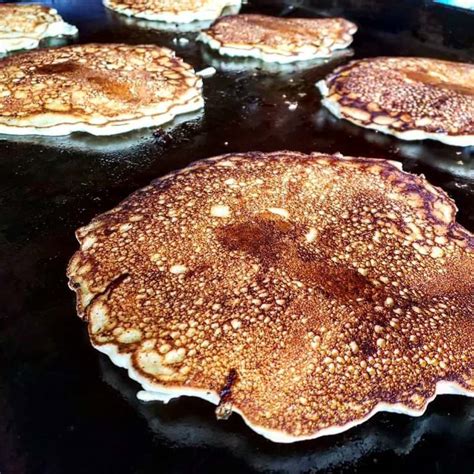 Blueberry Pancakes on the Blackstone Griddle – Grizzly BBQ