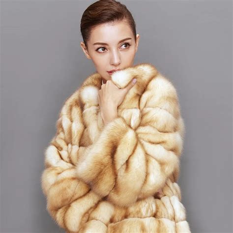 Genuine mink fur coat women real fur coats high end luxury fur jacket ...