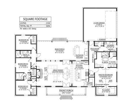 Colonial Style Homes Floor Plans