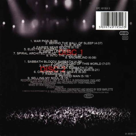 Black Sabbath: Reunion: Live (2 CDs) – WOM