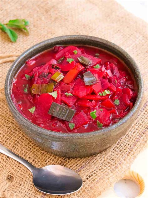 Beetroot Soup Recipe - Tastefully Vikkie