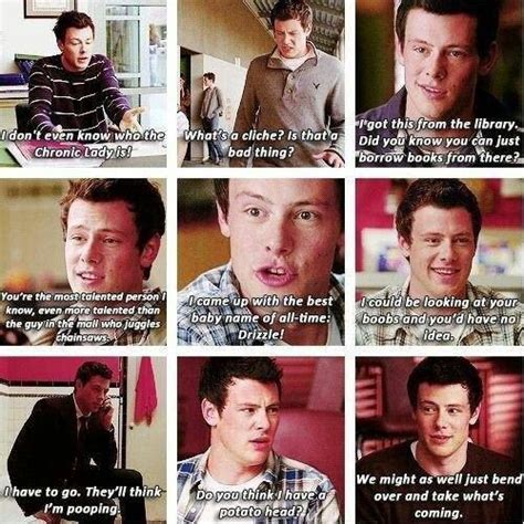 Finn Hudson Funny Quotes. QuotesGram