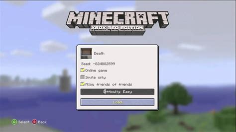 Minecraft Xbox 360 OUR SEEDS - YouTube