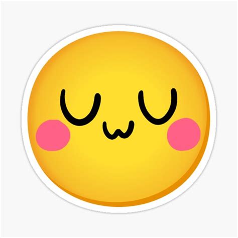 "HQ Face UwU Emoji Meme " Sticker for Sale by fomodesigns | Redbubble