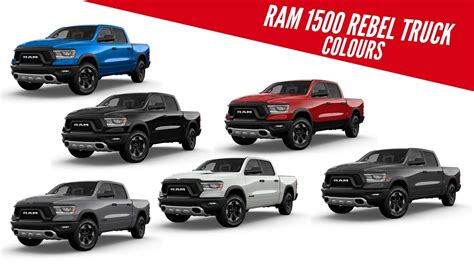 Ram 1500 Exterior Colors