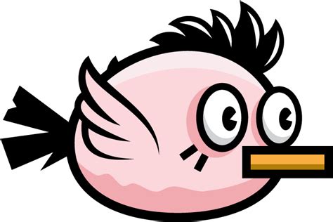 Download Flappy Bird Character Illustration | Wallpapers.com