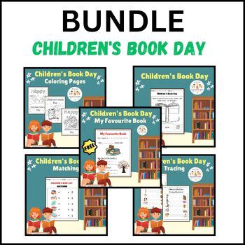 Children's Book Day Activities BUNDLE by Amazing Education Designs