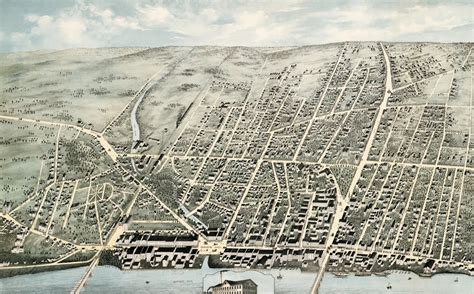 Beautifully restored map of Haverhill, MA from 1876 - KNOWOL