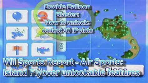 Wii Sports Resort - Air Sports: Island Flyover unlockable features ...