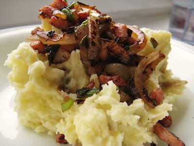 Sam Tan's Kitchen: Creamy Mash with Sauteed Bacon & Onions