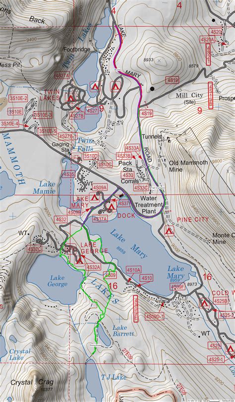 Trip Report: Mammoth Lakes Basin, November 29 2015 - Hiking Photos, Trip Reports, Trail Info and ...