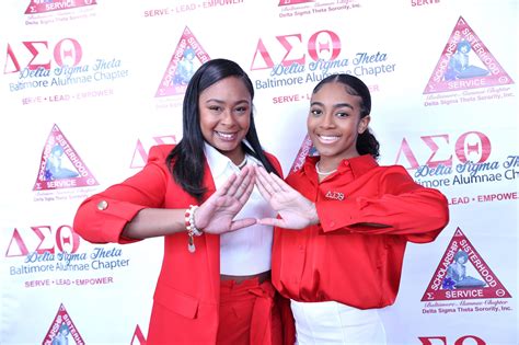 The Baltimore Alumnae Chapter of Delta Sigma Theta Sorority gathers for their Founder's Day ...