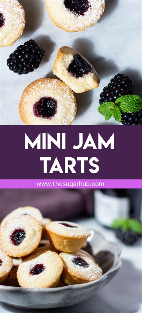 Mini Jam Tarts Recipe - The Sugar Hub | Recipe | Jam tarts, Easy tart ...