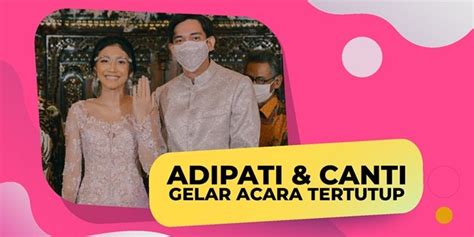 Adipati Dolken and Canti Tachril Will Hold a Private Wedding