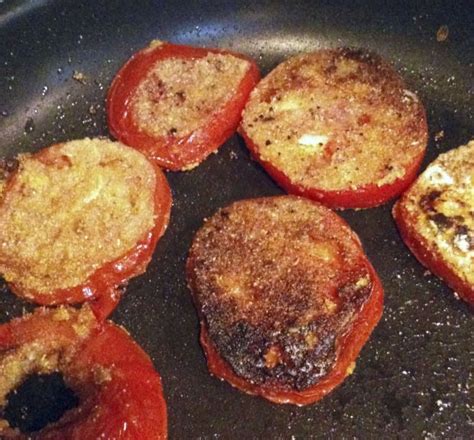 Pan-fried red tomatoes, Grandfather's way